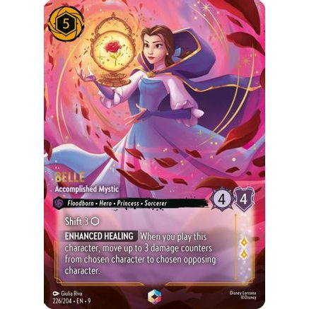 Belle - Accomplished Mystic (Enchanted) (226/204) - Fabled Holofoil