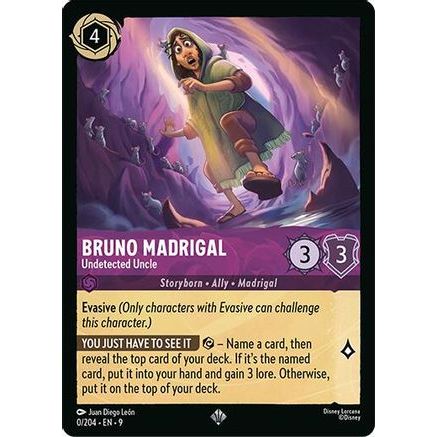 Bruno Madrigal - Undetected Uncle (0/204) - Fabled