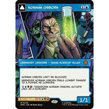 Norman Osborn (Borderless) (SPM-220) - Marvel's Spider-Man Foil