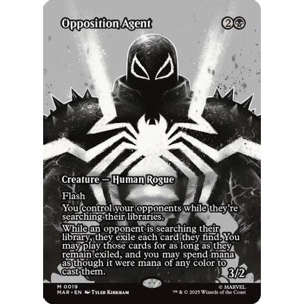 Opposition Agent (Borderless) (MAR-019) - Marvel Eternal-Legal