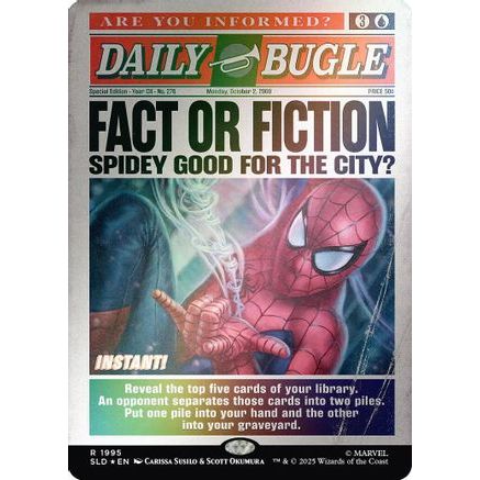 Fact or Fiction (1995) (Rainbow Foil) (SLD-1995) - Secret Lair Drop Series Foil