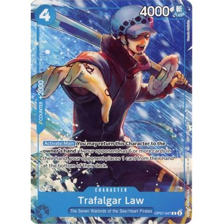 Trafalgar Law (Welcome Pack Vol. 2) (OP07-047) - One Piece Promotion Cards