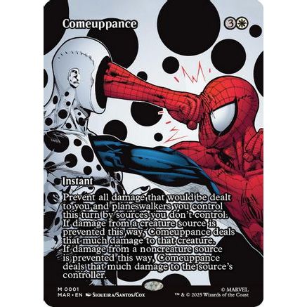 Comeuppance (Borderless) (MAR-001) - Marvel Eternal-Legal Foil