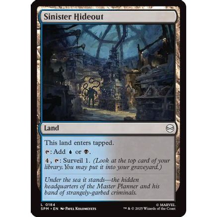 Sinister Hideout (SPM-184) - Marvel's Spider-Man Foil