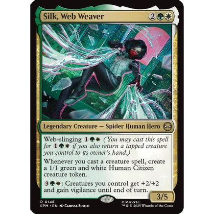 Silk, Web Weaver (SPM-145) - Marvel's Spider-Man