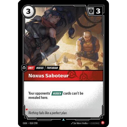 Noxus Saboteur (018/298) - Origins Foil