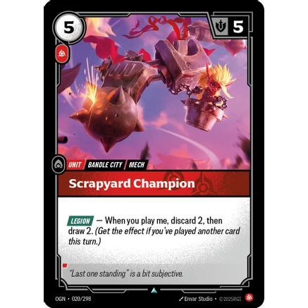 Scrapyard Champion (020/298) - Origins Foil