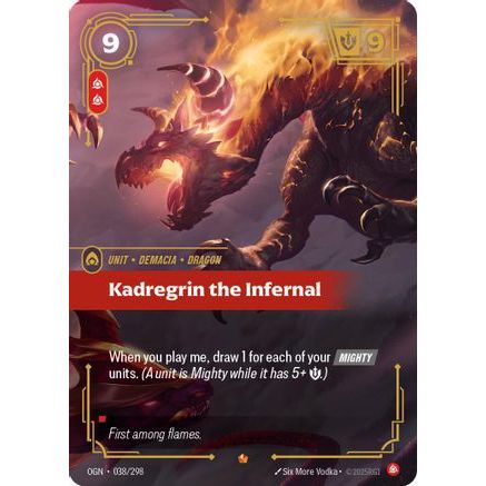 Kadregrin the Infernal (038/298) - Origins Foil