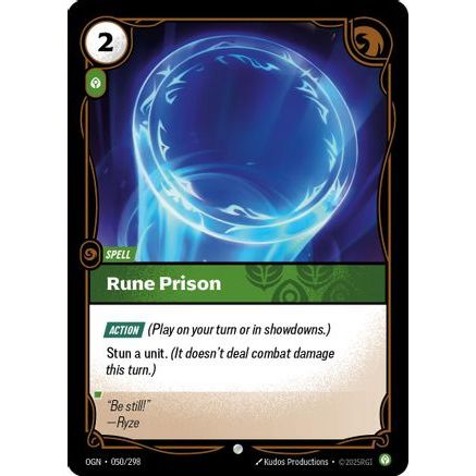Rune Prison (050/298) - Origins Foil