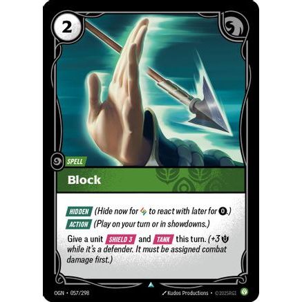 Block (057/298) - Origins