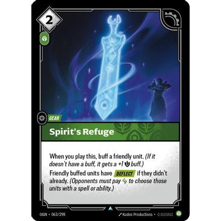Spirit's Refuge (063/298) - Origins