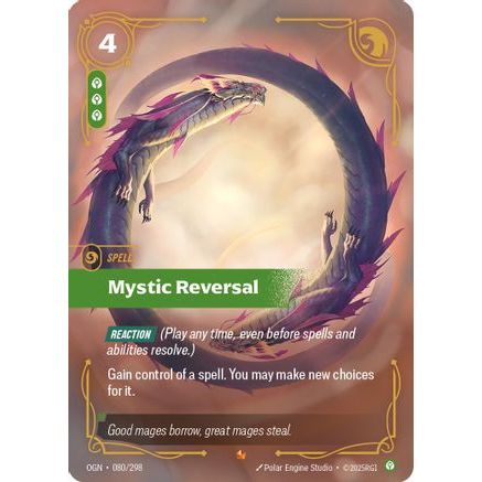 Mystic Reversal (080/298) - Origins Foil