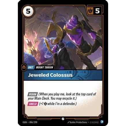 Jeweled Colossus (086/298) - Origins Foil