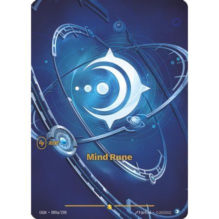 Mind Rune (Alternate Art) (089a/298) - Origins Foil