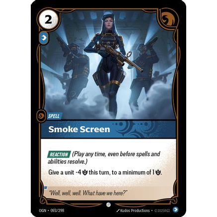 Smoke Screen (093/298) - Origins
