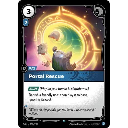 Portal Rescue (102/298) - Origins Foil