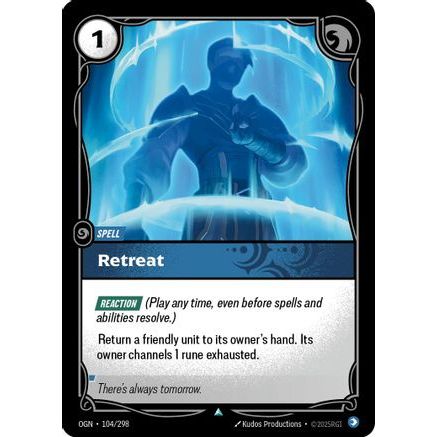 Retreat (104/298) - Origins Foil
