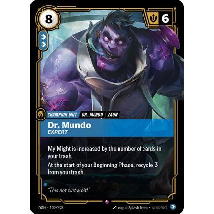 Dr. Mundo - Expert (109/298) - Origins Foil