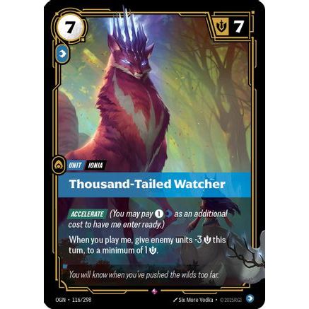 Thousand-Tailed Watcher (116/298) - Origins Foil