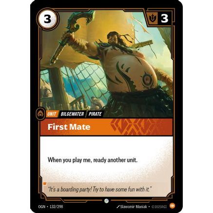 First Mate (132/298) - Origins Foil