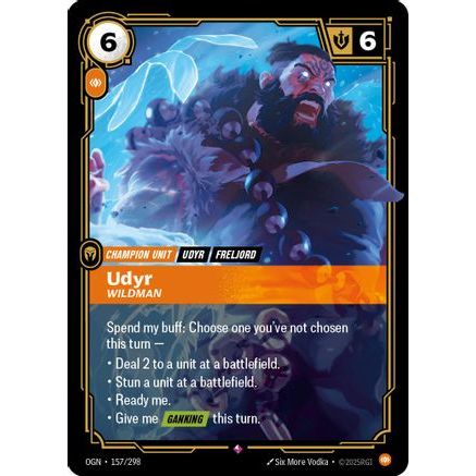Udyr - Wildman (157/298) - Origins Foil