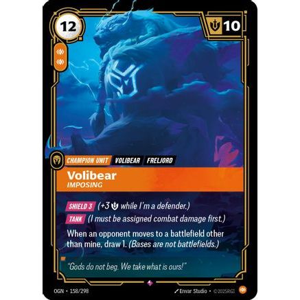 Volibear - Imposing (158/298) - Origins Foil