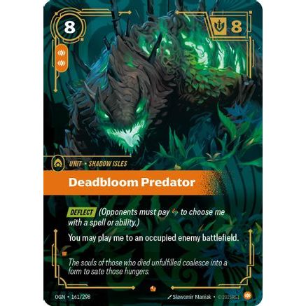Deadbloom Predator (161/298) - Origins Foil