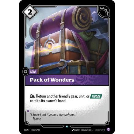 Pack of Wonders (181/298) - Origins