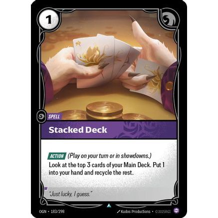Stacked Deck (183/298) - Origins