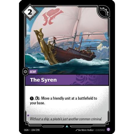 The Syren (184/298) - Origins