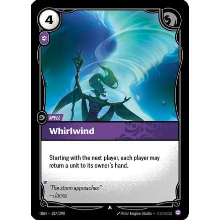 Whirlwind (187/298) - Origins Foil
