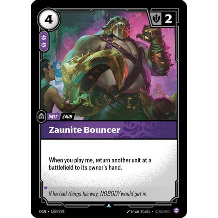 Zaunite Bouncer (188/298) - Origins