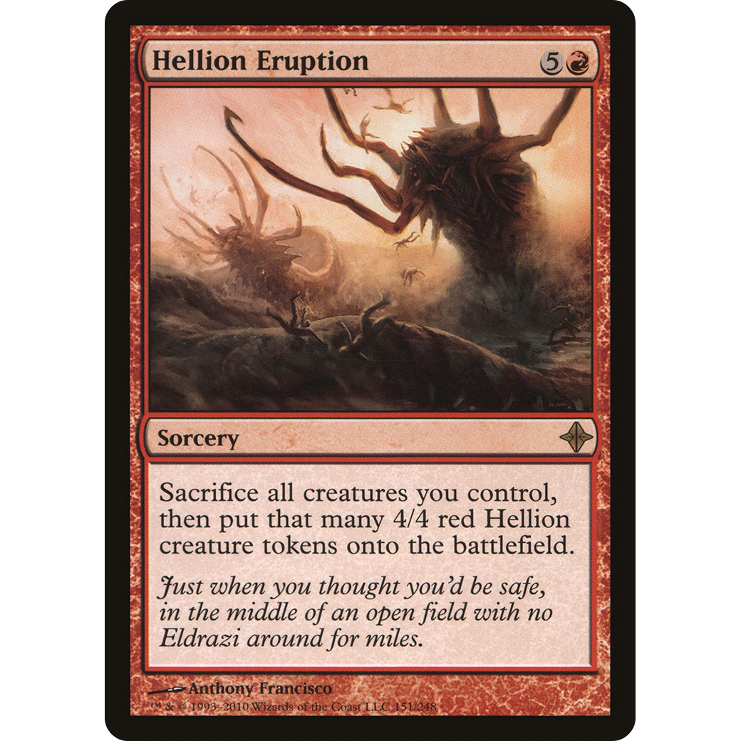 Hellion Eruption (ROE-151) - Rise of the Eldrazi Foil