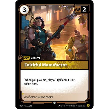 Faithful Manufactor (211/298) - Origins Foil