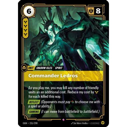 Commander Ledros (231/298) - Origins Foil