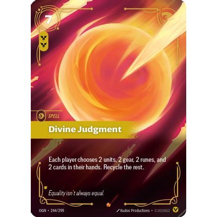 Divine Judgment (244/298) - Origins Foil