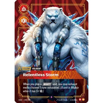 Volibear - Relentless Storm (249/298) - Origins Foil