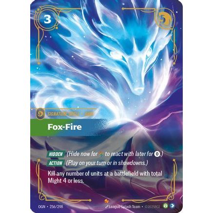Fox-Fire (256/298) - Origins Foil
