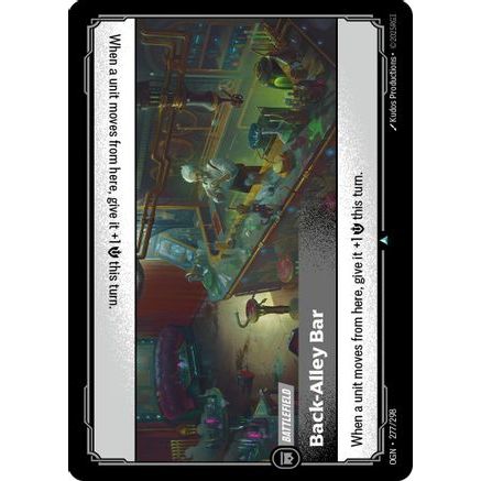 Back-Alley Bar (277/298) - Origins Foil