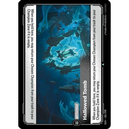 Hallowed Tomb (281/298) - Origins Foil