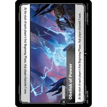 Obelisk of Power (284/298) - Origins