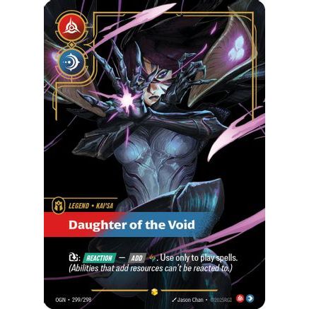 Kai'Sa - Daughter of the Void (Showcase) (299/298) - Origins Foil