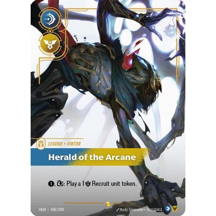 Viktor - Herald of the Arcane (Showcase) (308/298) - Origins Foil