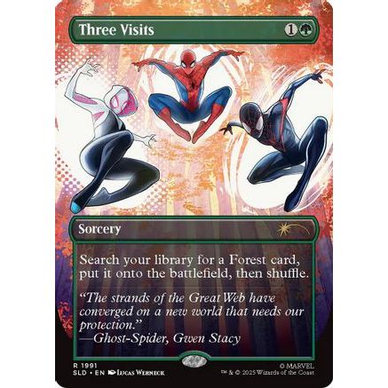 Three Visits (SLD-1991) - Secret Lair Drop Series