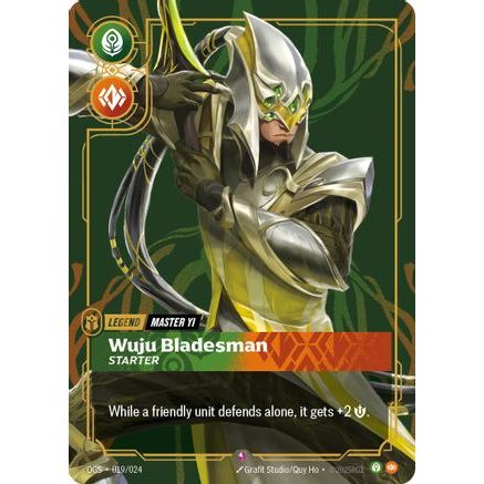 Master Yi - Wuju Bladesman (Starter) (019/024) - Origins Proving Grounds