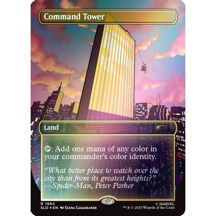 Command Tower (1994) (Rainbow Foil) (SLD-1994) - Secret Lair Drop Series Foil