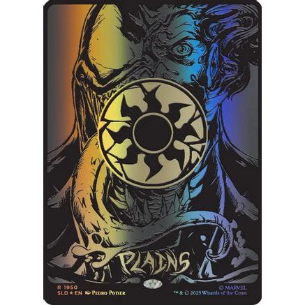 Plains (1950) (Raised Foil) (SLD-1950) - Secret Lair Drop Series Foil