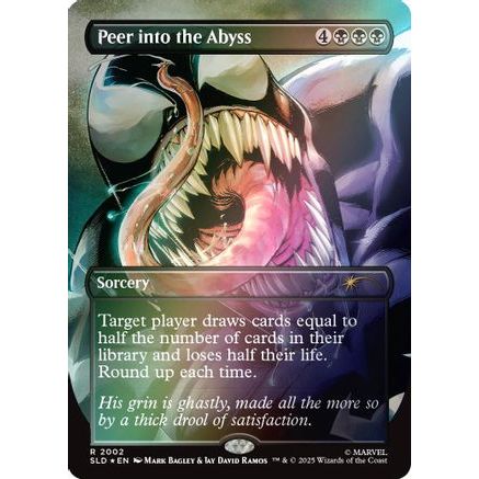 Peer into the Abyss (2002) (Rainbow Foil) (SLD-2002) - Secret Lair Drop Series Foil