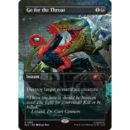 Go for the Throat (SLD-1986) - Secret Lair Drop Series