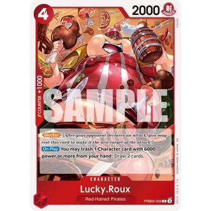 Lucky.Roux (PRB02-003) - Premium Booster -The Best- Vol. 2 Foil